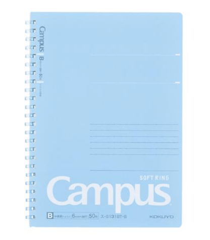 Hakubundo Notebooks & Notepads Kokuyo Campus Softring Ruled 40 Sheet Notebook