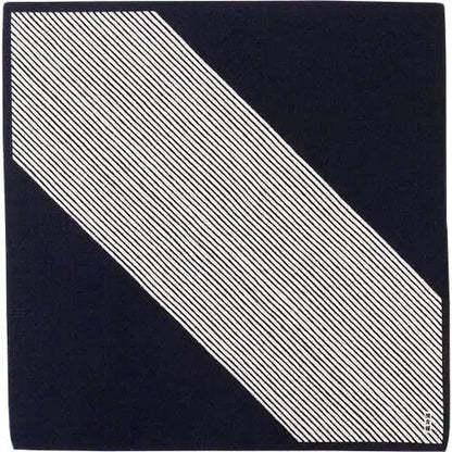 HAMAMONYO gift wrapping Black Stripes Bento Furoshiki Cloths 19"