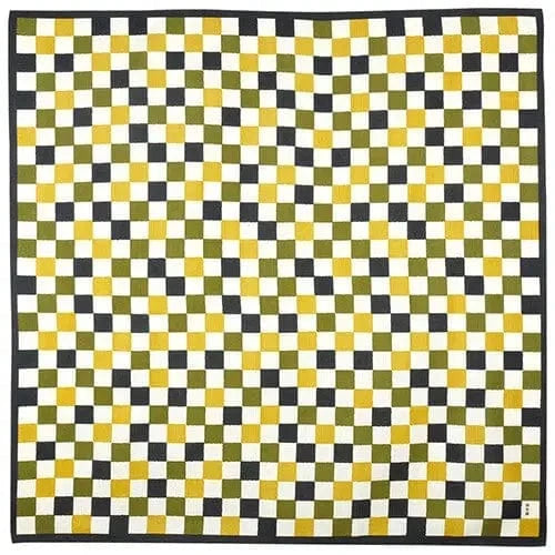 HAMAMONYO gift wrapping Checkered Pattern Large Furoshiki Cloths