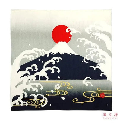 HAMAMONYO gift wrapping Mt Fuji Large Furoshiki Cloths