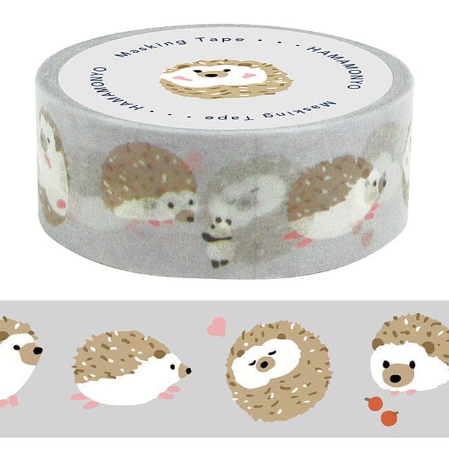 HAMAMONYO Hedgehog Hamamonyo Washi Tapes