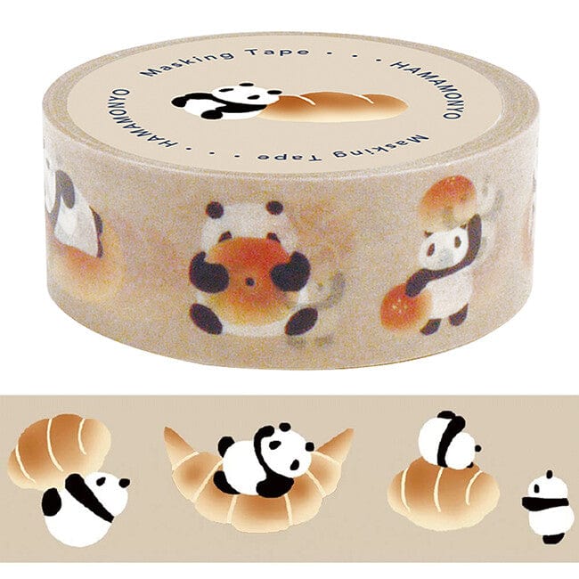 HAMAMONYO Pandas Hamamonyo Washi Tapes