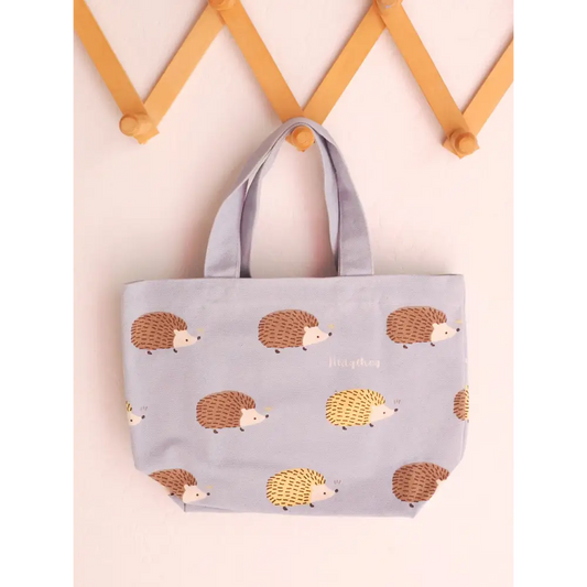 Hedgehog Mini Tote Bag