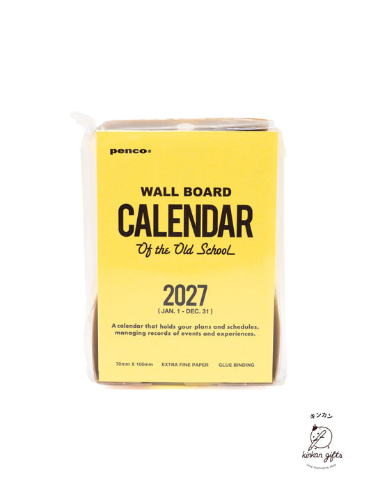 HIGHTIDE Planners PENCO - 2027 Memo Block Calendar
