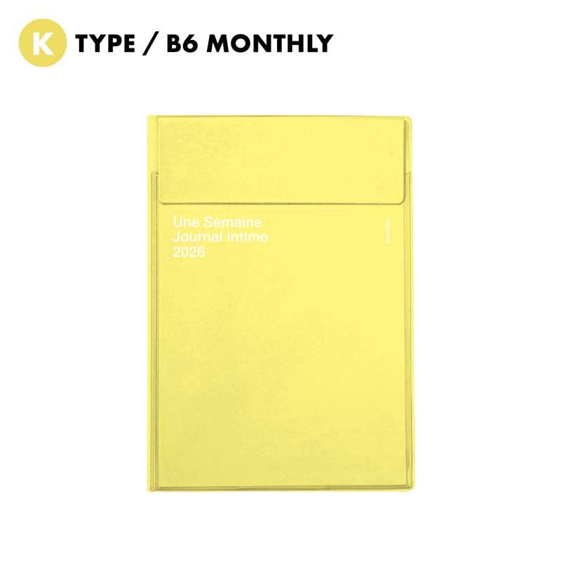Hightide USA 2026 Monthly Planner Iris B6