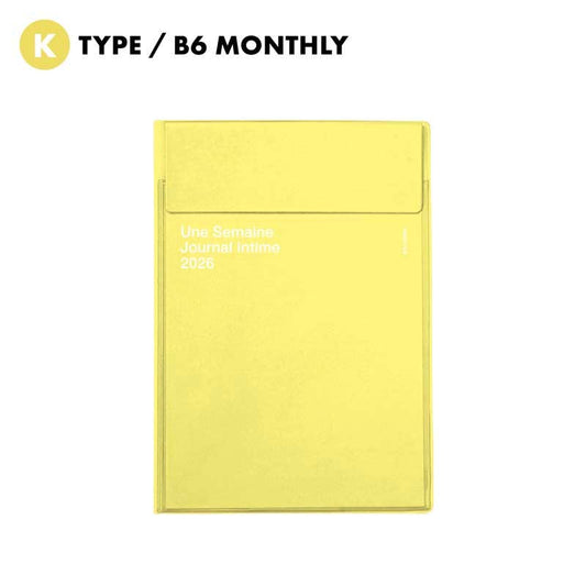 Hightide USA 2026 Monthly Planner Iris B6