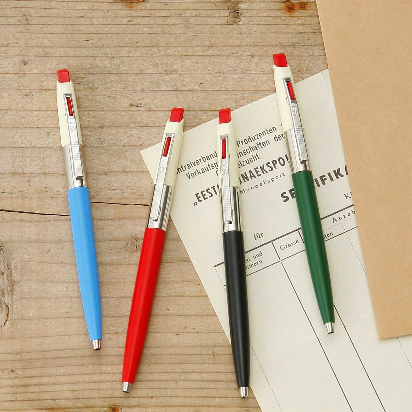 Hightide USA Blue Retro Pen