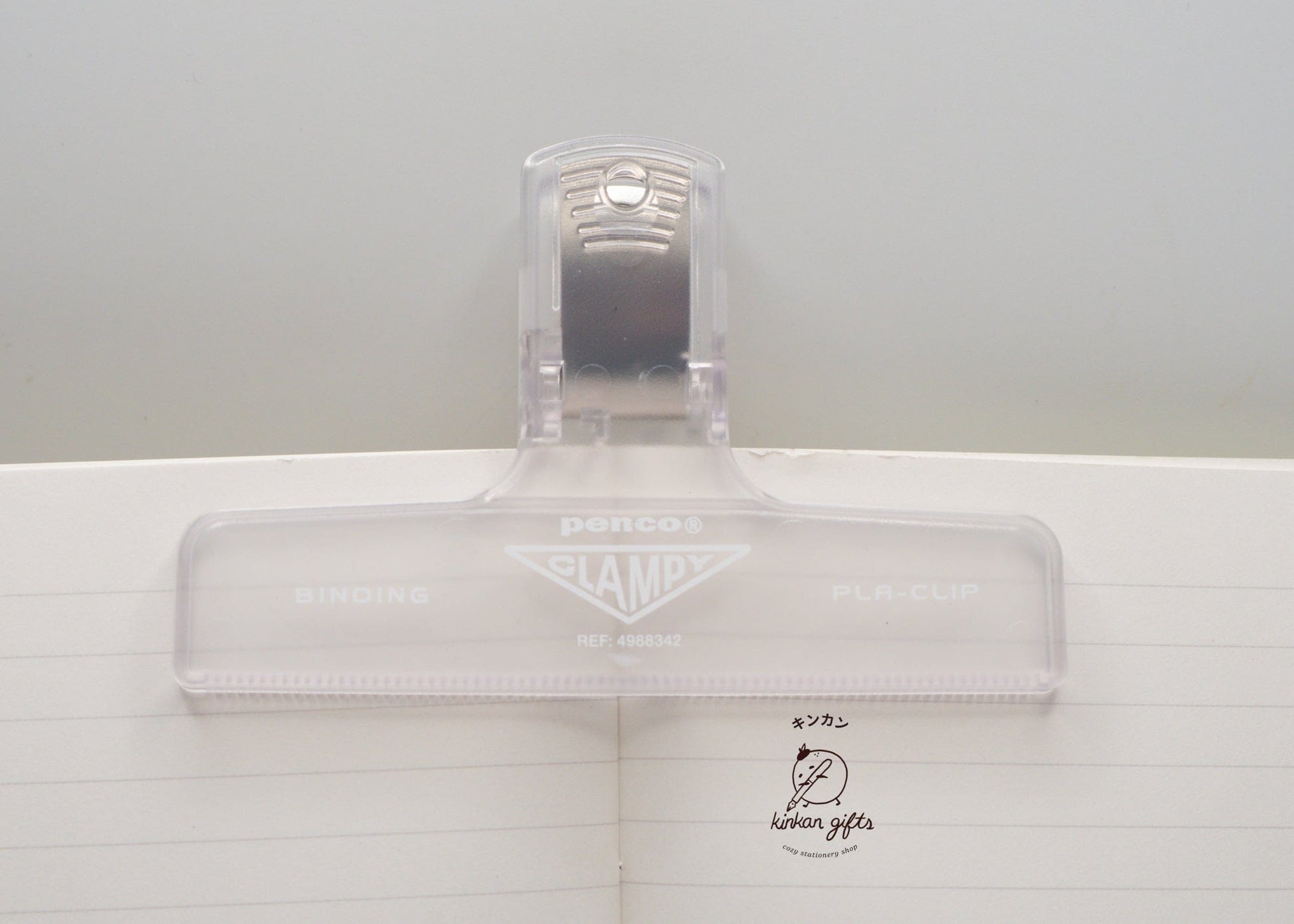 Hightide USA book accessories Clear PENCO Plastic Clip