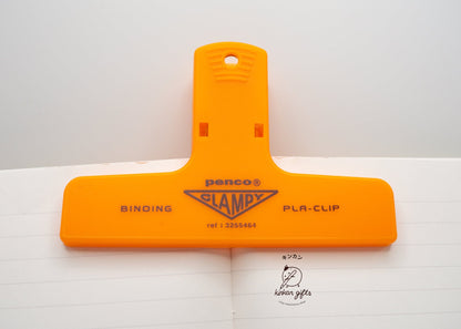 Hightide USA book accessories Orange PENCO Plastic Clip