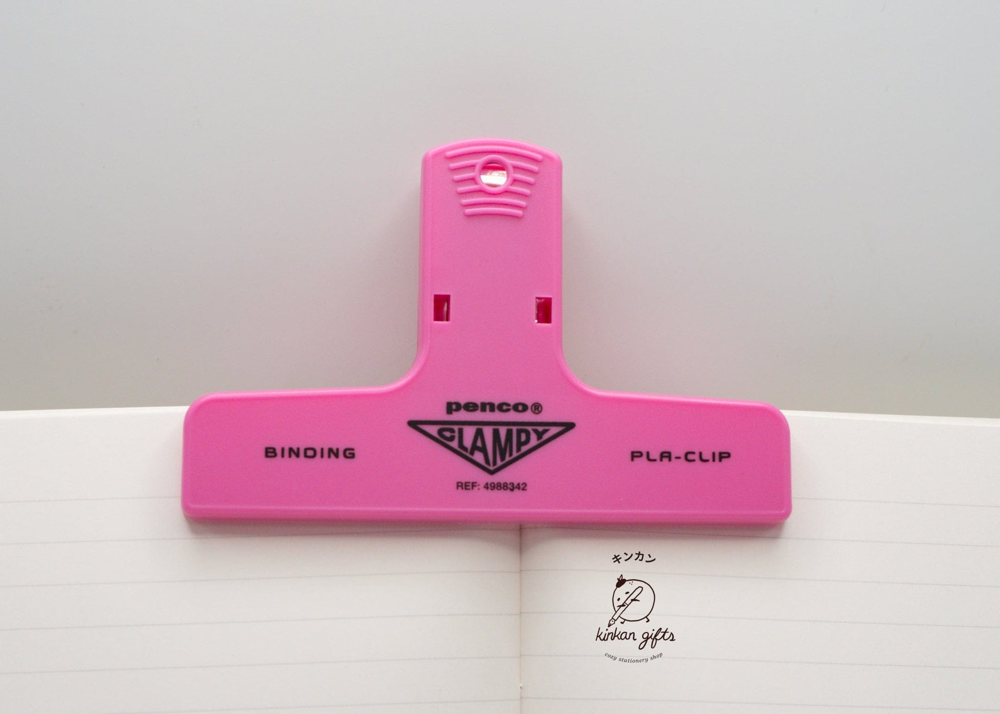 Hightide USA book accessories Pink PENCO Plastic Clip