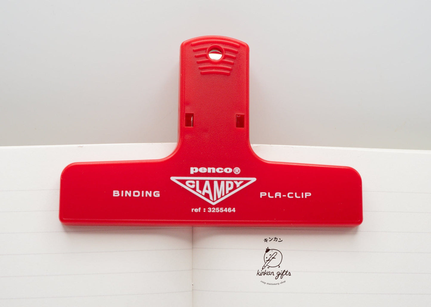 Hightide USA book accessories Red PENCO Plastic Clip