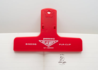 Hightide USA book accessories Red PENCO Plastic Clip