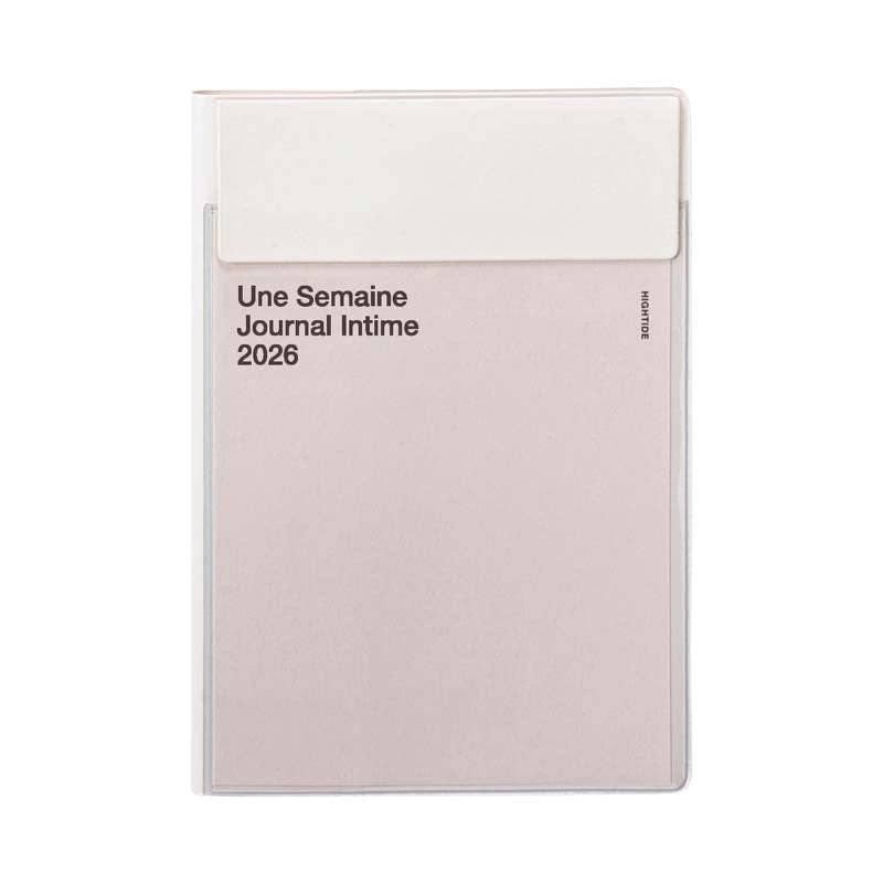 Hightide USA Ivory 2026 Weekly Planner Iris B6