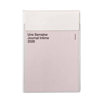 Hightide USA Ivory 2026 Weekly Planner Iris B6