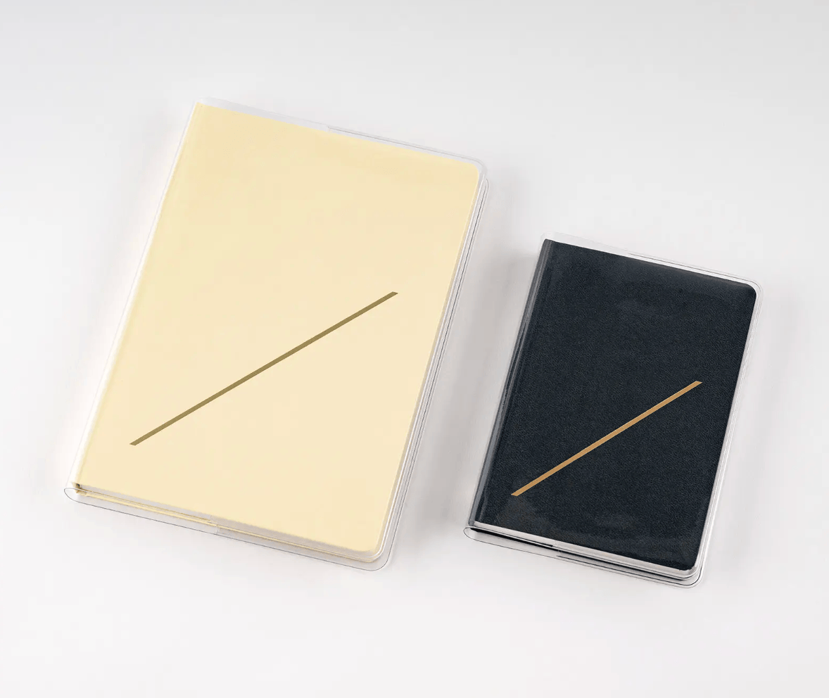 Hightide USA Notebook Covers PREORDER - Hobonichi Techo Accessories - Clear Cover for A5 Size HON