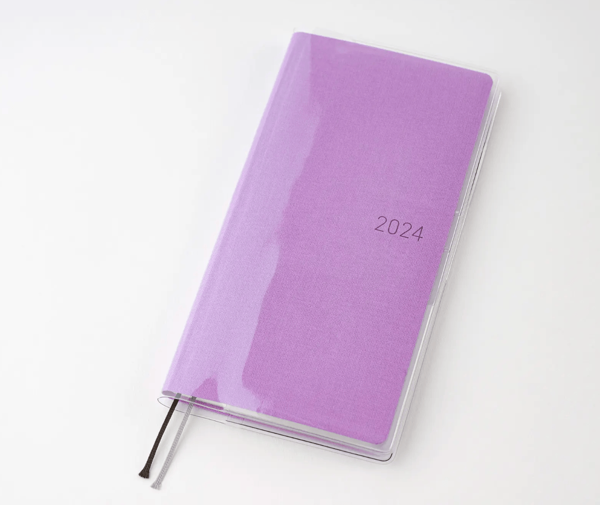 Hightide USA Notebook Covers PREORDER - Hobonichi Techo Accessories - Clear Cover for Weeks & Weeks MEGA