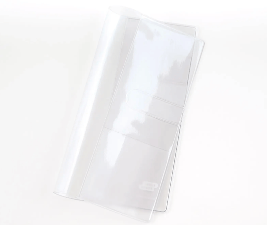 Hightide USA Notebook Covers PREORDER - Hobonichi Techo Accessories - Clear Cover for Weeks & Weeks MEGA