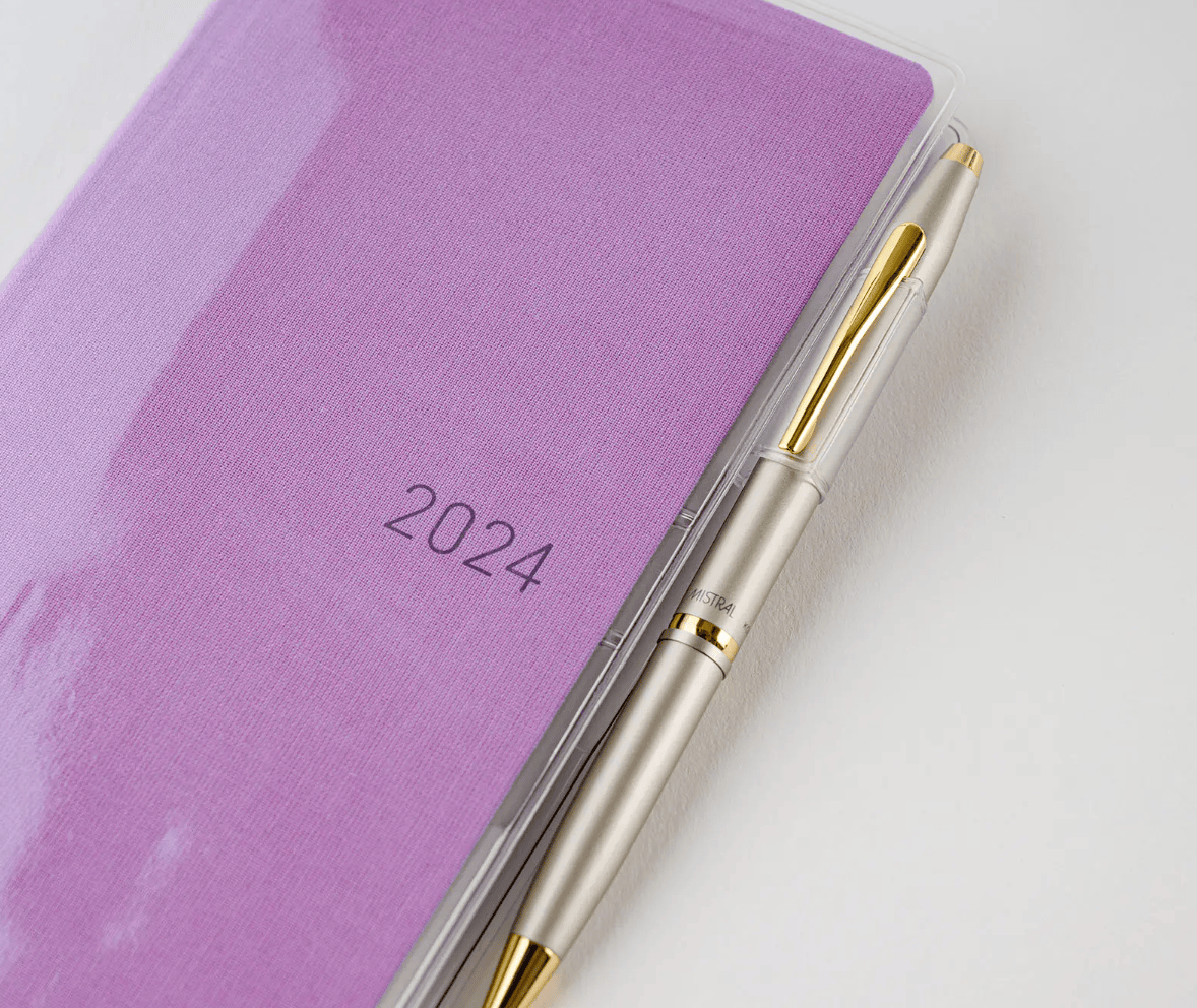 Hightide USA Notebook Covers PREORDER - Hobonichi Techo Accessories - Clear Cover for Weeks & Weeks MEGA
