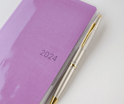 Hightide USA Notebook Covers PREORDER - Hobonichi Techo Accessories - Clear Cover for Weeks & Weeks MEGA