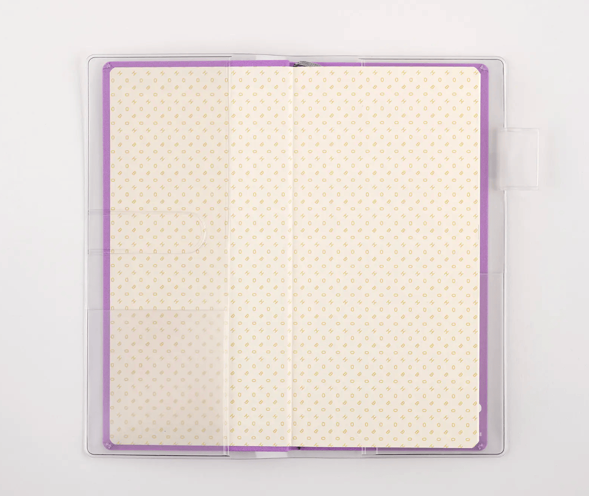 Hightide USA Notebook Covers PREORDER - Hobonichi Techo Accessories - Clear Cover for Weeks & Weeks MEGA