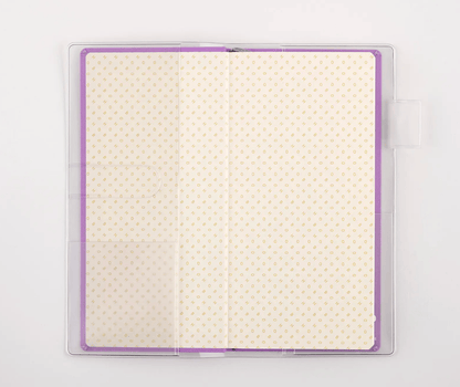 Hightide USA Notebook Covers PREORDER - Hobonichi Techo Accessories - Clear Cover for Weeks & Weeks MEGA