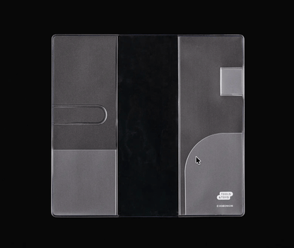 Hightide USA Notebook Covers PREORDER - Hobonichi Techo Accessories - Clear Cover for Weeks & Weeks MEGA
