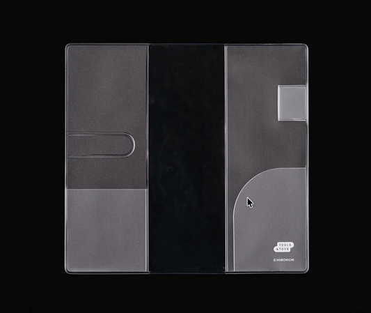 Hightide USA Notebook Covers PREORDER - Hobonichi Techo Accessories - Clear Cover for Weeks & Weeks MEGA