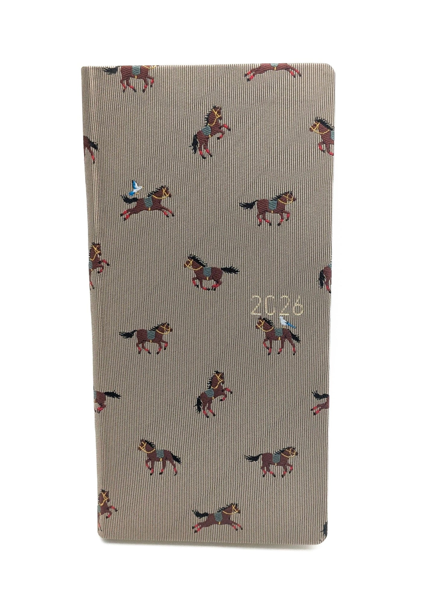 Hightide USA Notebooks & Notepads Bow & Tie Galloping Horses Hobonichi Techno 2026 Weeks: MEGA