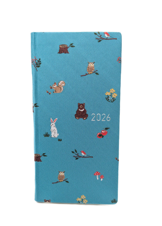 Hightide USA Notebooks & Notepads Bow & Tie In the Forest Hobonichi Techno 2026 Weeks: MEGA