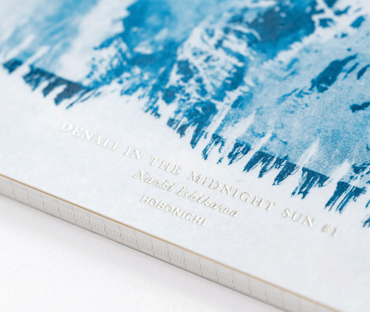 Hightide USA Notebooks & Notepads PREORDER - Hobonichi Techo Accessories - Naoki Ishikawa: Hobonichi Graph Notebook - A6 - Denali in the Midnight Sun #1