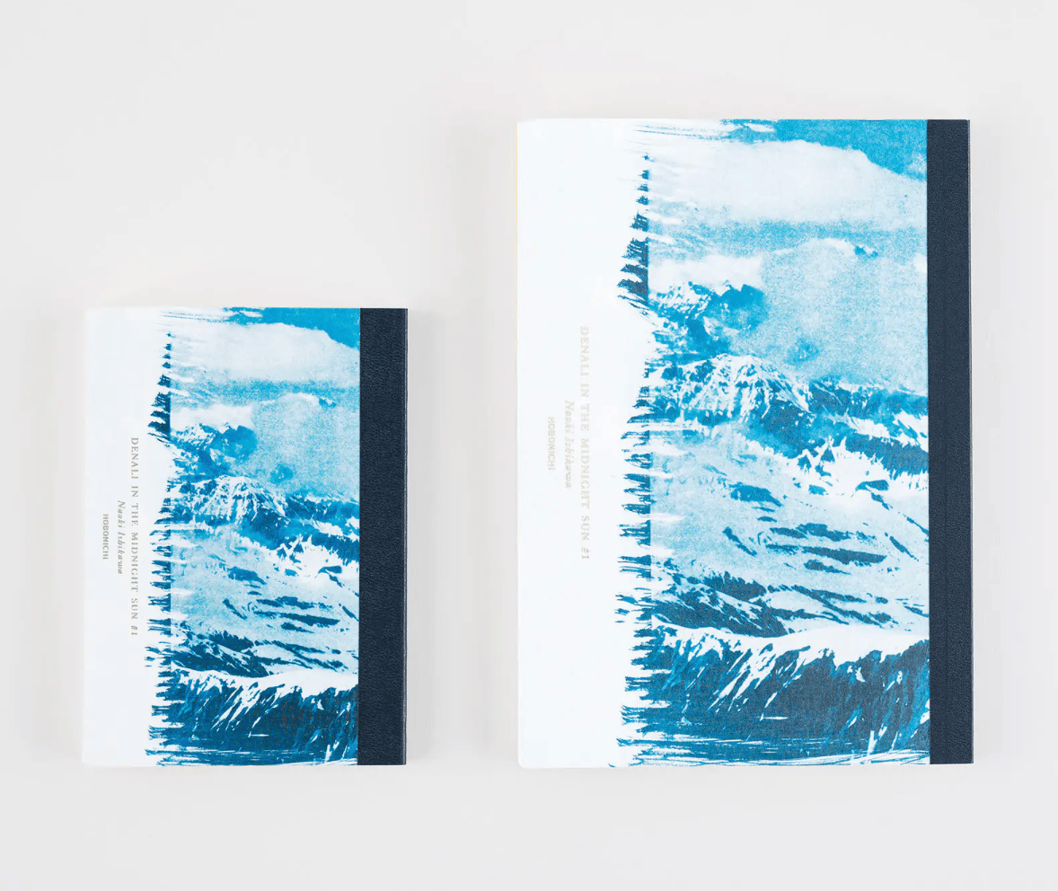 Hightide USA Notebooks & Notepads PREORDER - Hobonichi Techo Accessories - Naoki Ishikawa: Hobonichi Graph Notebook - A6 - Denali in the Midnight Sun #1