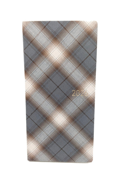 Hightide USA Notebooks & Notepads Shirt Fabric: Foggy Plaid Hobonichi Techno 2026 Weeks