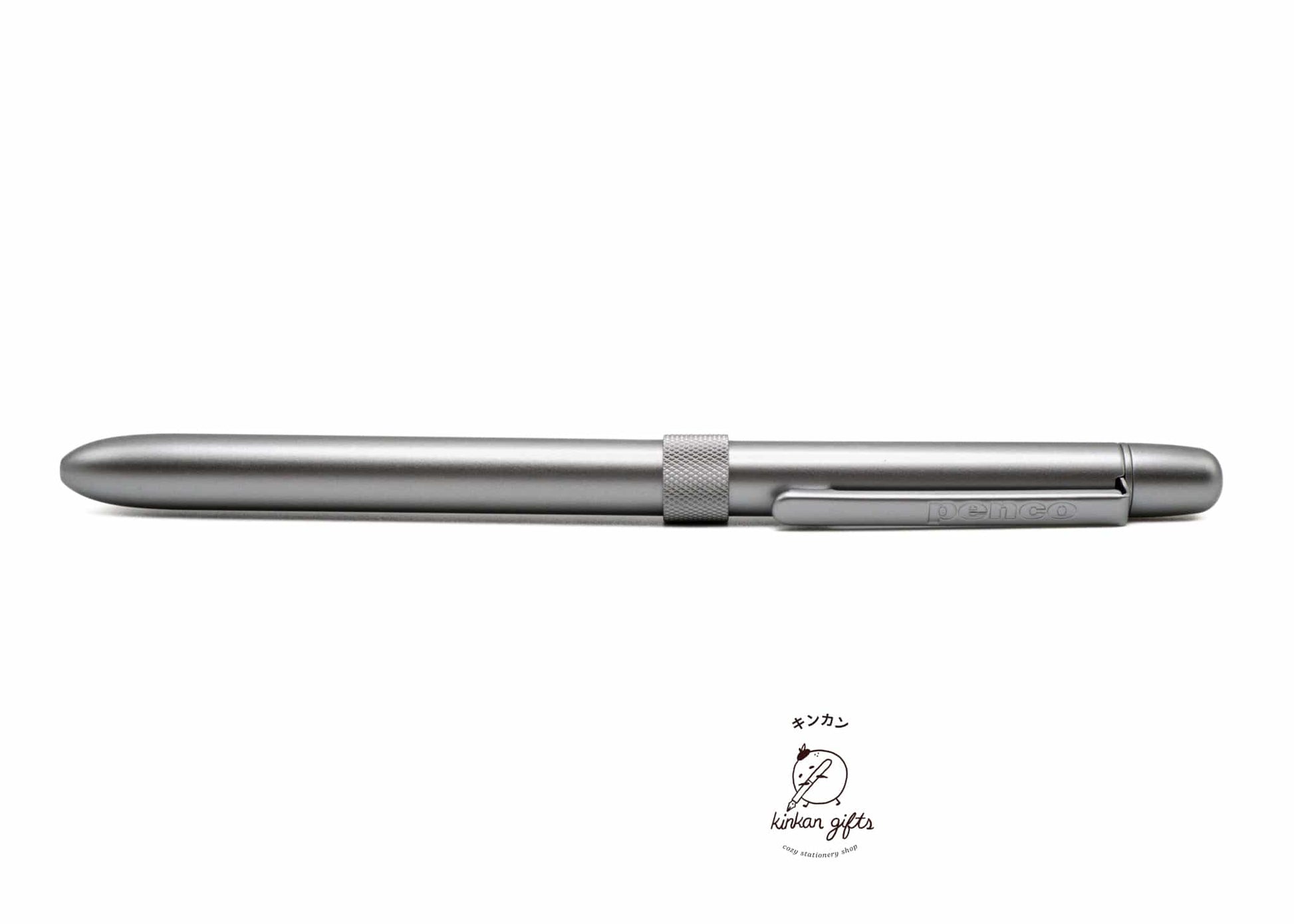 Hightide USA Pencils Silver PENCO 3 in 1 Multi Pen