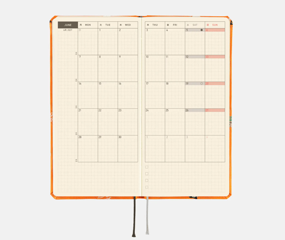Hightide USA Planners Hobonichi Techo 2027 Weeks ONE PIECE Magazine: Very Very Merry!