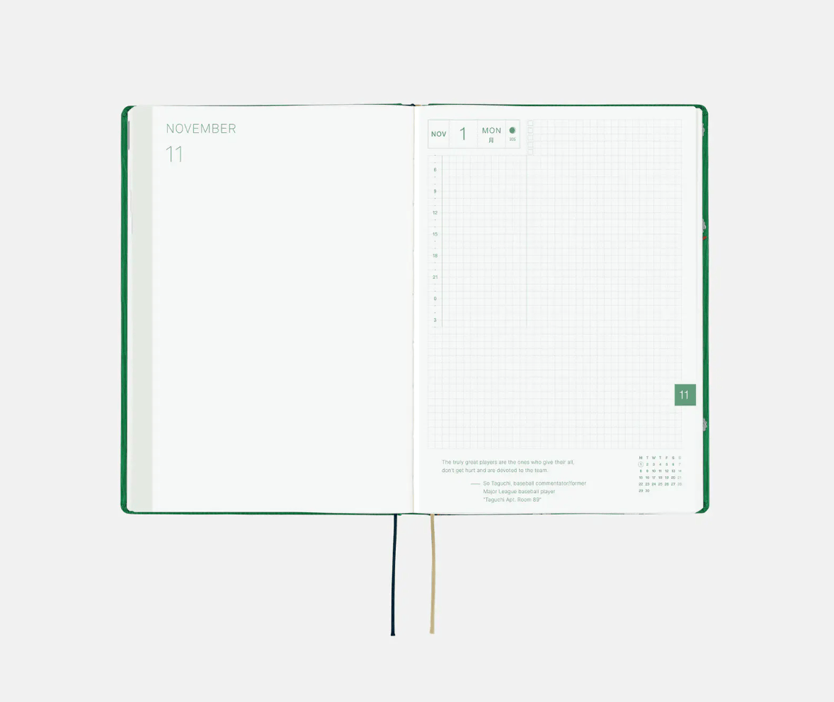 Hightide USA Planners PREORDER - Hobonichi Techo 2027 HON A5 Bow & Tie: Sheep Sheep Sheep