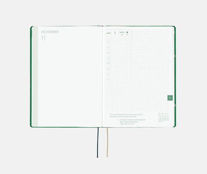 Hightide USA Planners PREORDER - Hobonichi Techo 2027 HON A5 Bow & Tie: Sheep Sheep Sheep