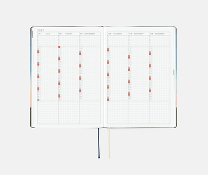 Hightide USA Planners PREORDER - Hobonichi Techo 2027 HON A5 Hiroko Kubota: String Telephone Until the Moon is Full