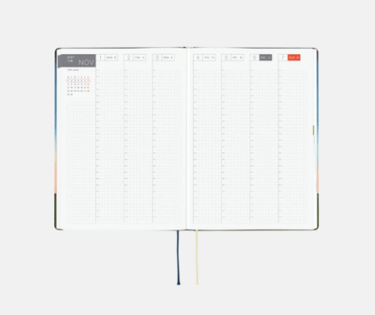 Hightide USA Planners PREORDER - Hobonichi Techo 2027 HON A5 Hiroko Kubota: String Telephone Until the Moon is Full