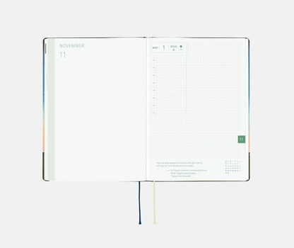 Hightide USA Planners PREORDER - Hobonichi Techo 2027 HON A5 Hiroko Kubota: String Telephone Until the Moon is Full