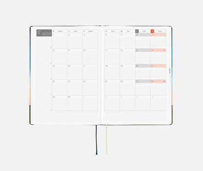 Hightide USA Planners PREORDER - Hobonichi Techo 2027 HON A5 Hiroko Kubota: String Telephone Until the Moon is Full