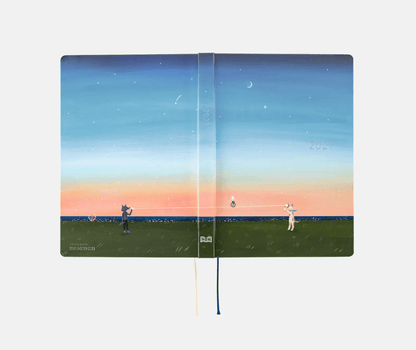 Hightide USA Planners PREORDER - Hobonichi Techo 2027 HON A5 Hiroko Kubota: String Telephone Until the Moon is Full