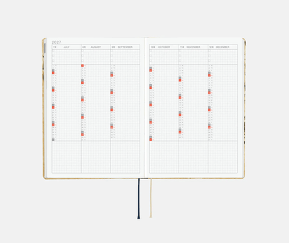Hightide USA Planners PREORDER - Hobonichi Techo 2027 HON A5 V&A Series: Vine
