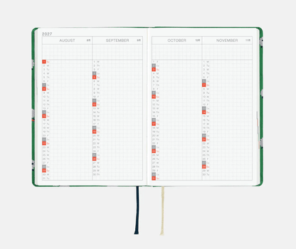 Hightide USA Planners PREORDER - Hobonichi Techo 2027 HON A6 Bow & Tie: Sheep Sheep Sheep