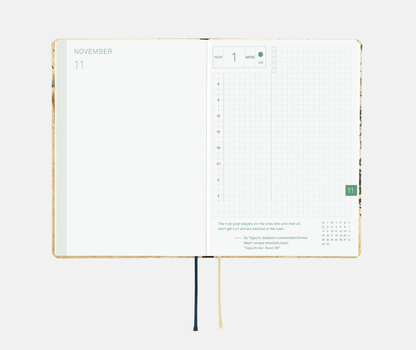 Hightide USA Planners PREORDER - Hobonichi Techo 2027 HON A6 The V&A Series: Vine
