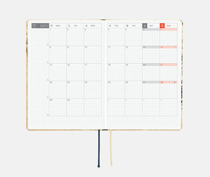 Hightide USA Planners PREORDER - Hobonichi Techo 2027 HON A6 The V&A Series: Vine