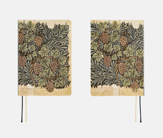 Hightide USA Planners PREORDER - Hobonichi Techo 2027 HON A6 The V&A Series: Vine