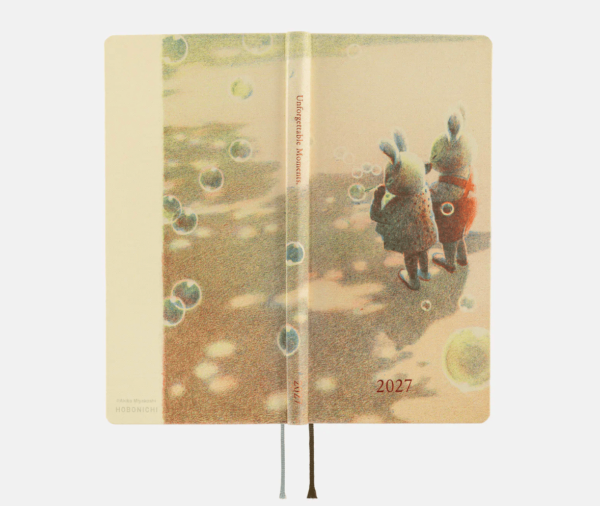 Hightide USA Planners PREORDER - Hobonichi Techo 2027 Weeks Akiko Miyakoshi: Once, in Spring