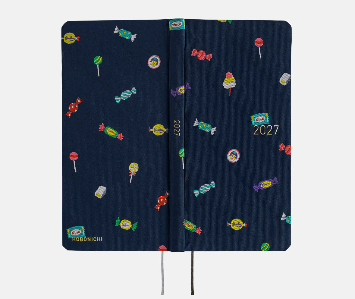 Hightide USA Planners PREORDER - Hobonichi Techo 2027 Weeks Bow & Tie: Candy Dream