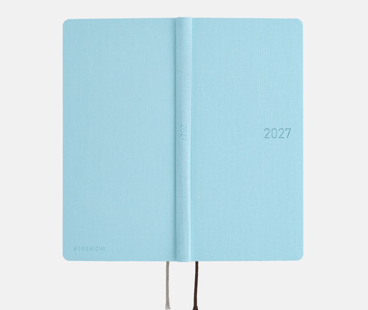 Hightide USA Planners PREORDER - Hobonichi Techo 2027 Weeks Colors: Sea Glass