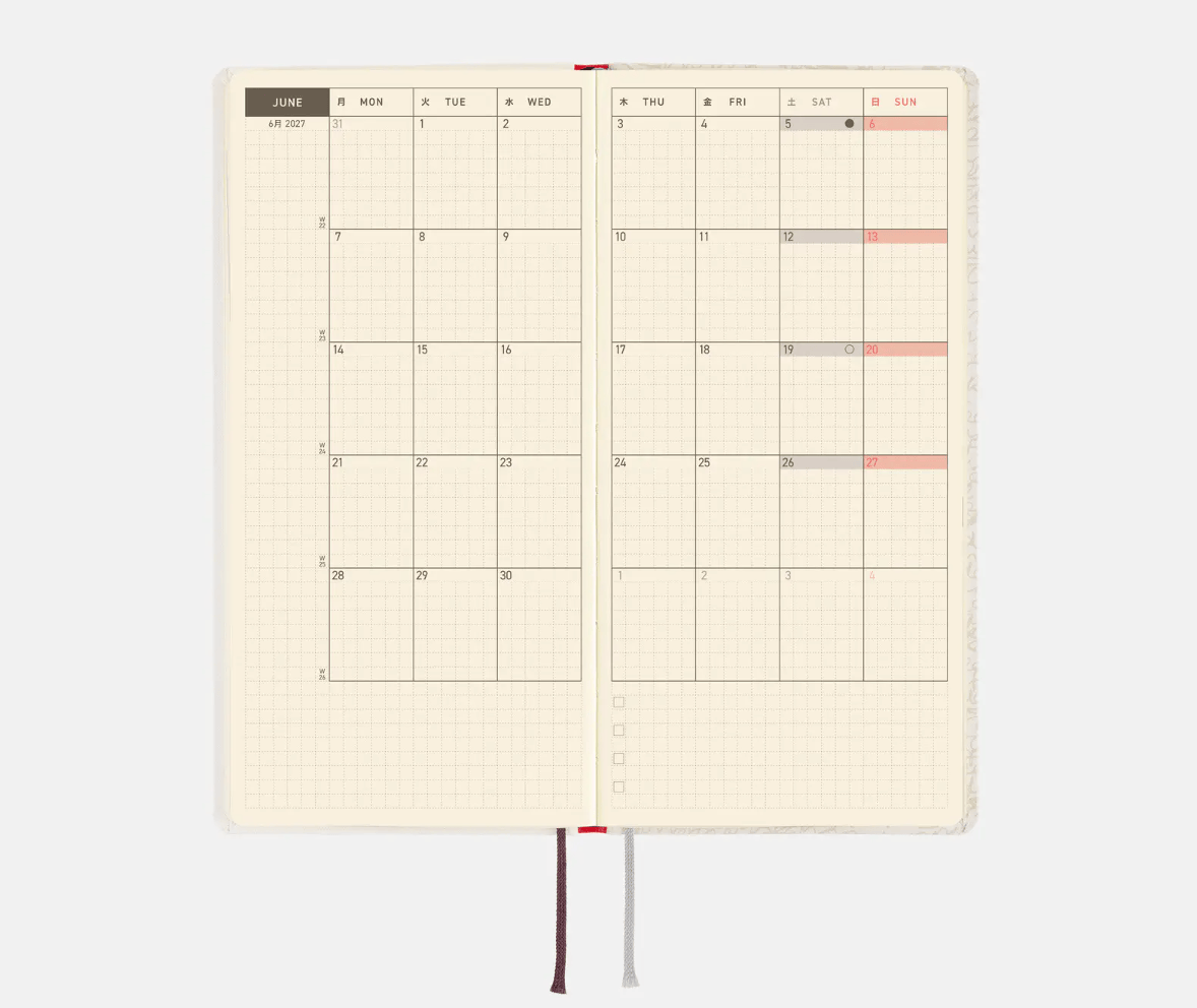 Hightide USA Planners PREORDER - Hobonichi Techo 2027 Weeks Leo Lionni: Frederick (Poet)